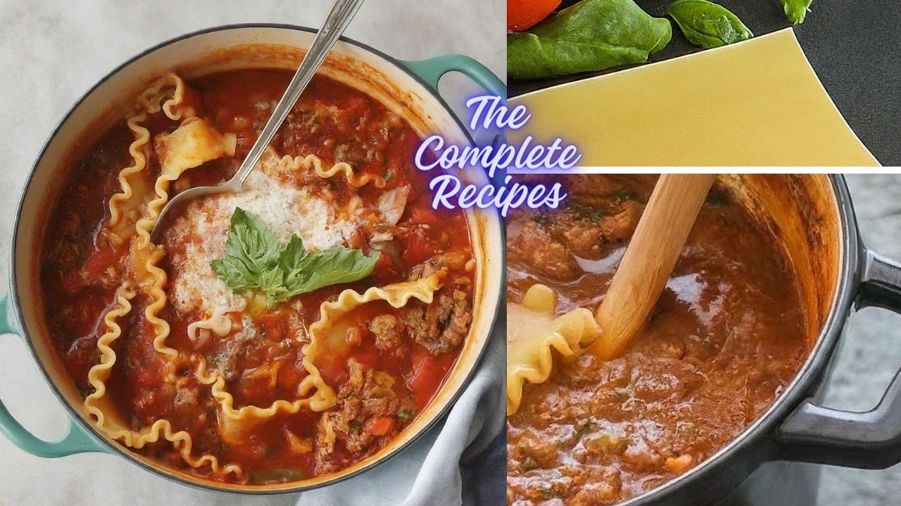 lasagna soup recipe